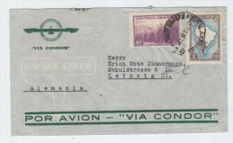 Argentina/Germany CONDOR AIRMAIL COVER 1938 - Cartas & Documentos