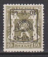 Belgique N° PRE540-Cu *** "Petit Sceau" Surcharge Renversée - 1945 - Typos 1936-51 (Kleines Siegel)