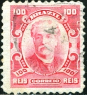 BRASILE, BRAZIL, 1906-1916, COMMEMORATIVO, EDUARDO WANDENKOLK, FRANCOBOLLO USATO, Scott 177 - Oblitérés