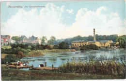 NEUSTRELITZ Am Glambecker See Villen Fabrik Waschmaschine A La Uroma 17.6.1909 Gelaufen - Neustrelitz