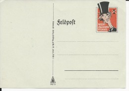 1940/45 - RARE CARTE DE PROPAGANDE "VALEUR PAS UN PFENNIG" - Kriegs- Und Propaganda- Fälschungen