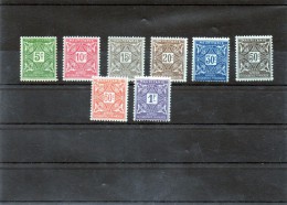 Mauritanie 8 Valeurs Taxe N° 22/29 De 1914 Neuf *** - Unused Stamps