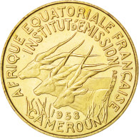 Monnaie, Cameroun, 5 Francs, 1958, Paris, SPL, Aluminum-Bronze, KM:E7 - Cameroon