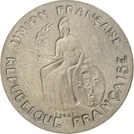 Monnaie, FRENCH OCEANIA, 50 Centimes, 1948, SUP, Bronze-Nickel, KM:E1 - Autres – Océanie