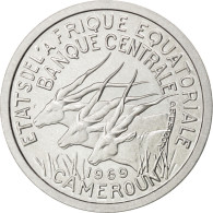 Monnaie, États De L'Afrique équatoriale, Franc, 1969, Paris, SPL, Aluminium - Cameroun