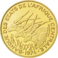 Monnaie, États De L'Afrique Centrale, 10 Francs, 1974, Paris, SPL - Other - Africa