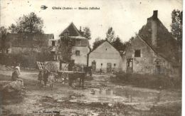 N°40596 -cpa Cluis -moulin Jallerat- - Water Mills