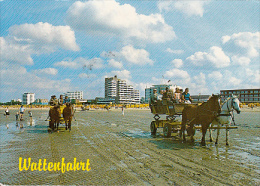 6395- POSTCARD, DUHNEN- SEA TOWN, BEACH, HOTELS - Cuxhaven