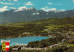 6446- POSTCARD, VELDEN- WORTHERSEE LAKE, PANORAMA, MOUNTAINS, SHIPS - Velden