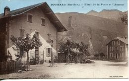 N°40628 -cpa Doussard -hôtel De La Poste Et L'annexe- - Doussard