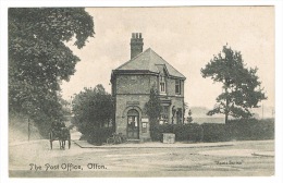 RB 999 - Early Postcard - Horse & Cart Outside Olton Post Office - Solihull Birmingham Warwickshire - Birmingham