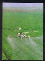 RB 999 - Russia Aeroflot Postcard - KA-26 Helicopter - Crop Spraying - Agriculture Theme - Elicotteri