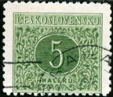 CECOSLOVACCHIA, CZECHOSLOVAKIA, 1955, SEGNATASSE, FRANCOBOLLO USATO, Michel P79A - Portomarken