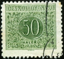 CECOSLOVACCHIA, CZECHOSLOVAKIA, 1963, SEGNATASSE, FRANCOBOLLO USATO, Michel P82B - Timbres-taxe