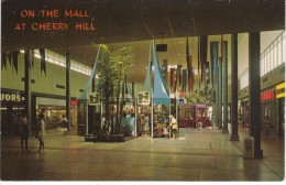 Cherry Hill New Jersey, Cherry Hill Shopping Mall Interior View, C1960s Vintage Postcard - Cherry Hill