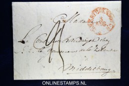 Nederland: Complete Brief Van 's-Hertogenbosch Naar Middelburg, - ...-1852 Vorläufer