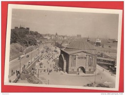 H643  HAMBOURG ELBTUNNEL UND LANDUNGSBRUCKEN ANIMEE BATTEAU VOITURES - Harburg