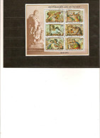 Burundi 1975 OCBn° Bloc 84 (°) Oblitéré Used Cote 12,50 Euro Michelangelo - Blocks & Sheetlets