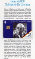 50Jahre Deutschland TK O 033/95 ** 30€ Telefonkarte Nobel-Preis Literatur Schriftsteller Böll Writer Telecard Of Germany - O-Series : Series Clientes Excluidos Servicio De Colección