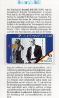 50 Jahre Deutschland TK O 185/97 ** 40€ Telefonkarte Nobel-Preisträger Schriftsteller H.Böll Writer Tele-card Of Germany - O-Series : Series Clientes Excluidos Servicio De Colección