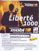 RRR *carte  Liberté 1000 Opération Mobi10 OPT Nouvelle-Calédonie N° 240406273416 - Nieuw-Caledonië