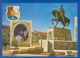 Rumänien; Maximumcarte; Mihai Viteazul; Cluj 1980 - Cartoline Maximum