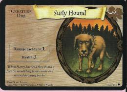 Trading Cards - Harry Potter, 2001., No 107/116 - Surly Hound - Harry Potter