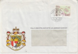 Liechtenstein 1979 Service Letter Ca Vaduz 5 III 79(F2433) - Storia Postale