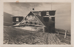 AK Rennerbaude Rennerova Bouda Ziegenrücken A Spindlermühle Spindleruv Mlyn Petzer Pec Aupa Upa Winter Riesengebirge - Sudeten