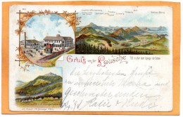 Gruss Von Der Lausche 1898 Postcard - Zittau