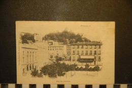 CP, 07, ANNONAY Place Des Cordeliers Edition Papeterie Ph Bonnard 1904 - Annonay