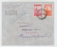 Argentina/France AIRMAIL COVER 1949 - Briefe U. Dokumente