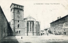 CPA 43   LA CHAISE DIEU ABBAYE TOUR CLEMENTINE - La Chaise Dieu