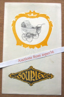 Brochure "Poussettes "Souplex" Kinderwagens, Deinze" - Sammlungen