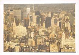 BF36361 New York View Over Manhattan  USA  Front/back Scan - Manhattan