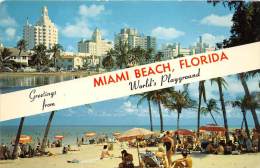 BF35958 Fabulos Ocean Front Hotel  Palm Beach Florida  USA  Front/back Scan - Palm Beach