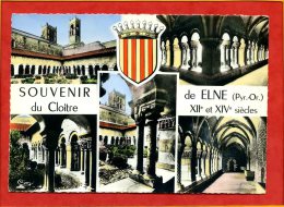 * SOUVENIR Du Cloitre De ELNE ( Multiples Vues ) - Elne