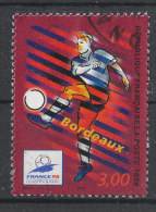 Francia   -  1998.  Mondiale 1998. Calciatore. Stadio Di Bordeaux Soccer Player. Bordeaux Stadium - Oblitérés