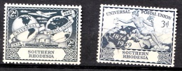 Southern Rhodesia, 1949, SG 68-69, Used - Rhodesia Del Sud (...-1964)
