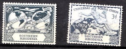 Southern Rhodesia, 1949, SG 68-69, Used - Zuid-Rhodesië (...-1964)