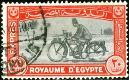 EGITTO, EGYPT, 1929, COMMEMORATIVO, RECAPITO POSTALE, FRANCOBOLLO USATO, E2 - Usati