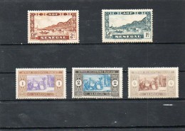 FRANCE      5 Timbres  Sénégal    Neufs Sans Charnière - Unused Stamps