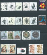 1976 SAN MARINO ANNATA 22 VALORI MNH ** - ED - Années Complètes