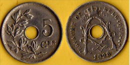 Belgique - 1928 - 5 Centimes - 5 Cent