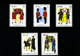 IRELAND/EIRE - 1995  MILITARY UNIFORMS  SET MINT NH - Unused Stamps