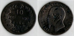 Italie - 1866 - 10 Centesimi - 1861-1878 : Victor Emmanuel II