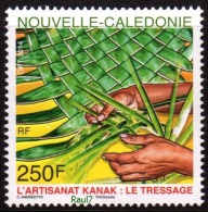 Nouvelle-Calédonie 2014 - L'Artisanat Kanak, Le Tressage - 1val Neufs // Mnh - Ongebruikt