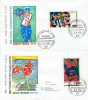 Germany - Mi-Nr 816/817 FDC (y831)- - 1971-1980