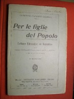 PER LE FIGLIE DEL POPOLO Letture Educative Ed Istruttive - Old Books