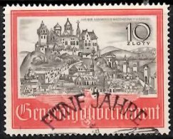 POLAND GERMAN OCC 1941 Cracow 10z Used - General Government